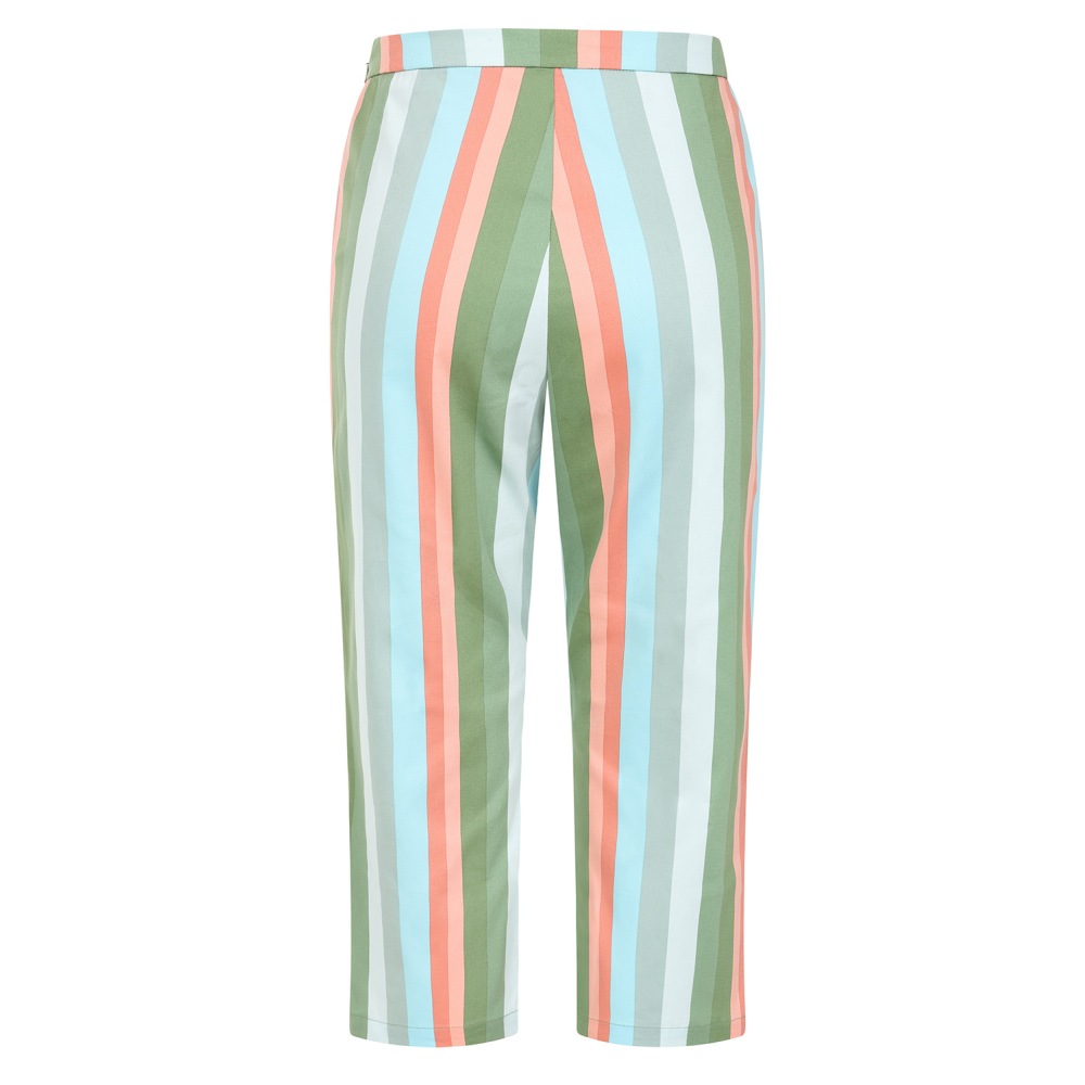 Banned - Esme Lollipop Stripes Capri pants - Multicolours